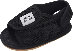 Baby Girl Water Shoes Sandals Infant Premium Soft Anti-Slip Rubber Sole Toddler Outdoor Beach Softy Walking Shoes