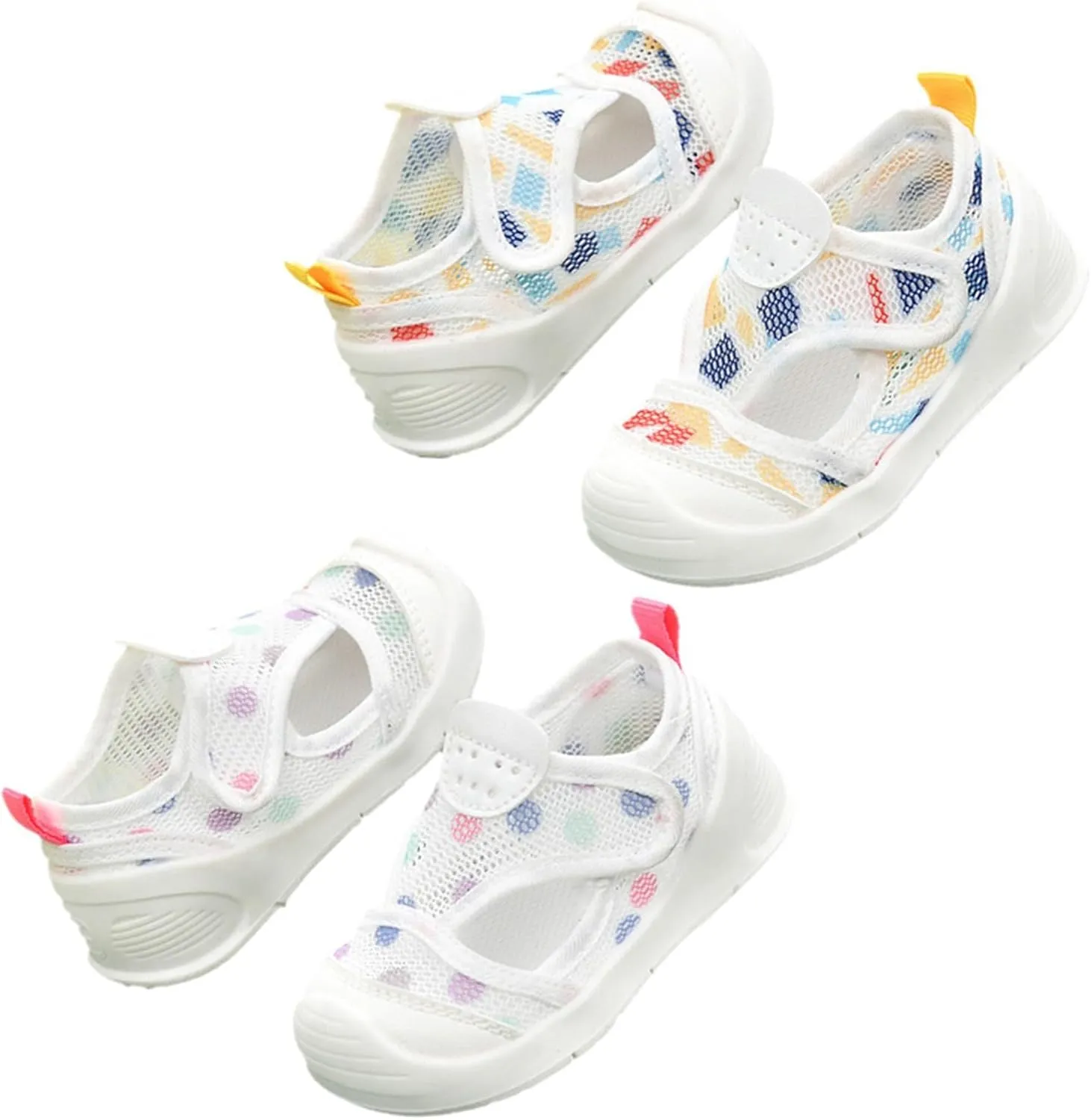 Baby Girls Boys Sandals Cute Breathable Infant Non-Slip First Walking Shoes Outdoor Toddler Summer Mesh Sneakers