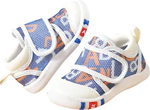 Baby Girls Boys Sandals Infant Toddler Shoes First Walking Shoes Mesh Soft Sole Breathable Sneakers (Blue, 6.5 Infant)