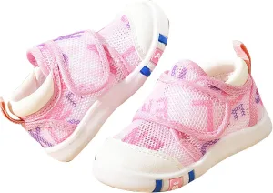 Baby Girls Boys Sandals Infant Toddler Shoes First Walking Shoes Mesh Soft Sole Breathable Sneakers (Pink, 6.5 Infant)
