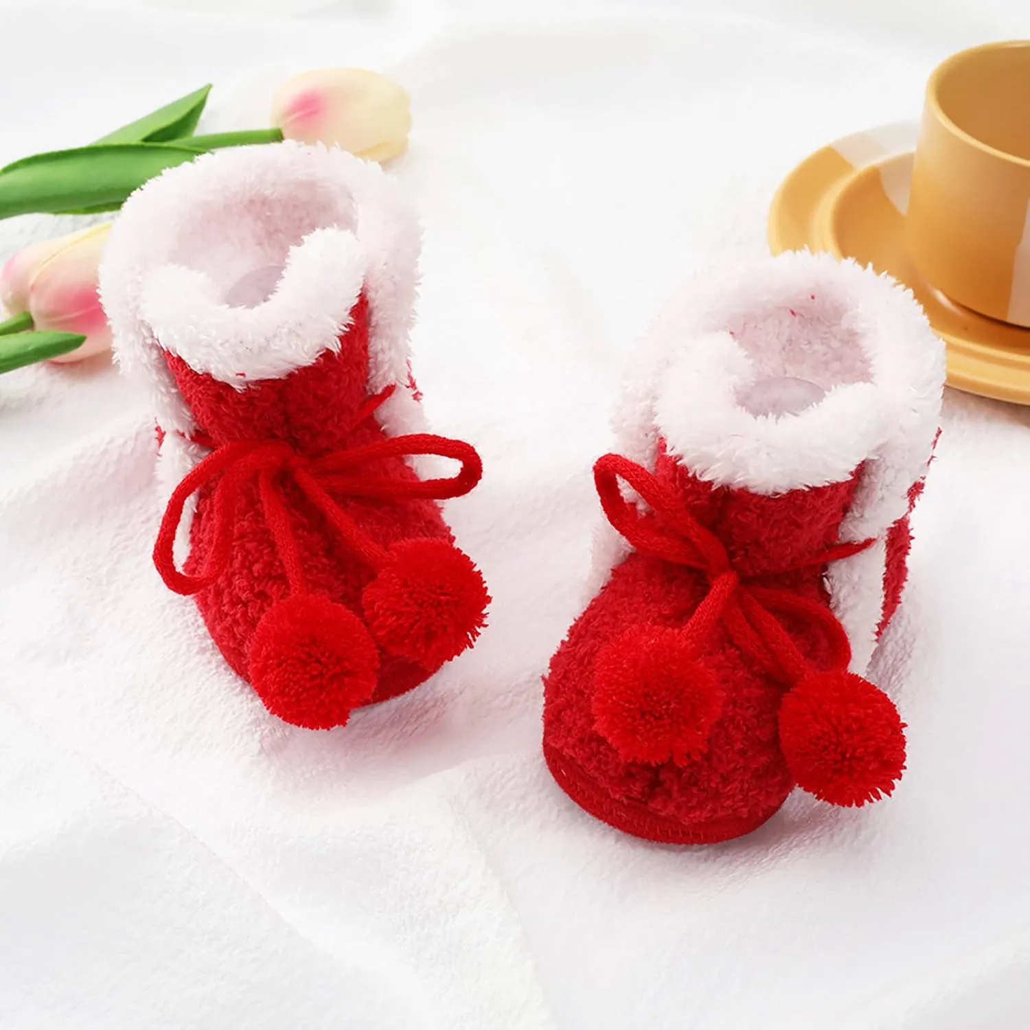 Baby Girls Boys Warm Shoe Soft Booties Snow Soft Comfortable Boots Infant Toddler Warming and Fashion Infant Girl Shoes