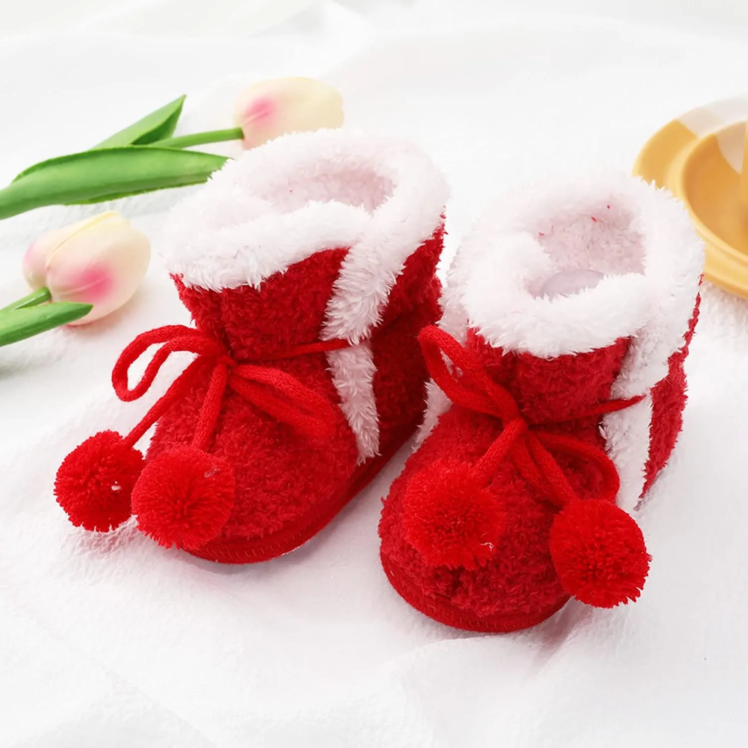 Baby Girls Boys Warm Shoe Soft Booties Snow Soft Comfortable Boots Infant Toddler Warming and Fashion Infant Girl Shoes