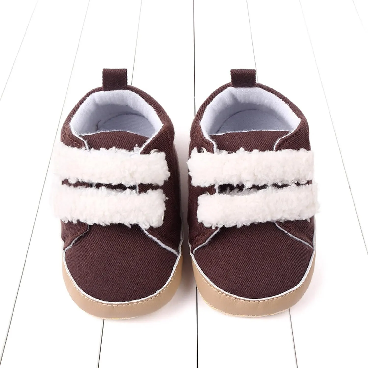Baby Girls Boys xford Cloth Shoes Soft Rubber Sole Anti-Slip Sneakers Toddler Infant occasins Walking Shoes