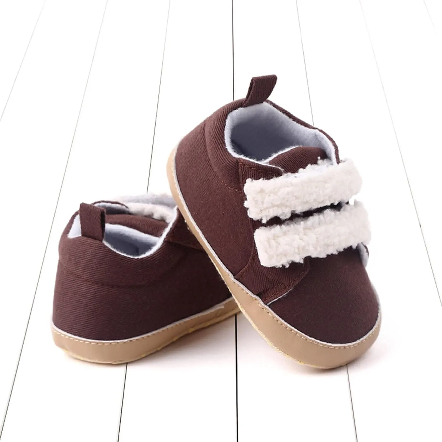 Baby Girls Boys xford Cloth Shoes Soft Rubber Sole Anti-Slip Sneakers Toddler Infant occasins Walking Shoes