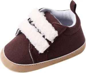 Baby Girls Boys xford Cloth Shoes Soft Rubber Sole Anti-Slip Sneakers Toddler Infant occasins Walking Shoes