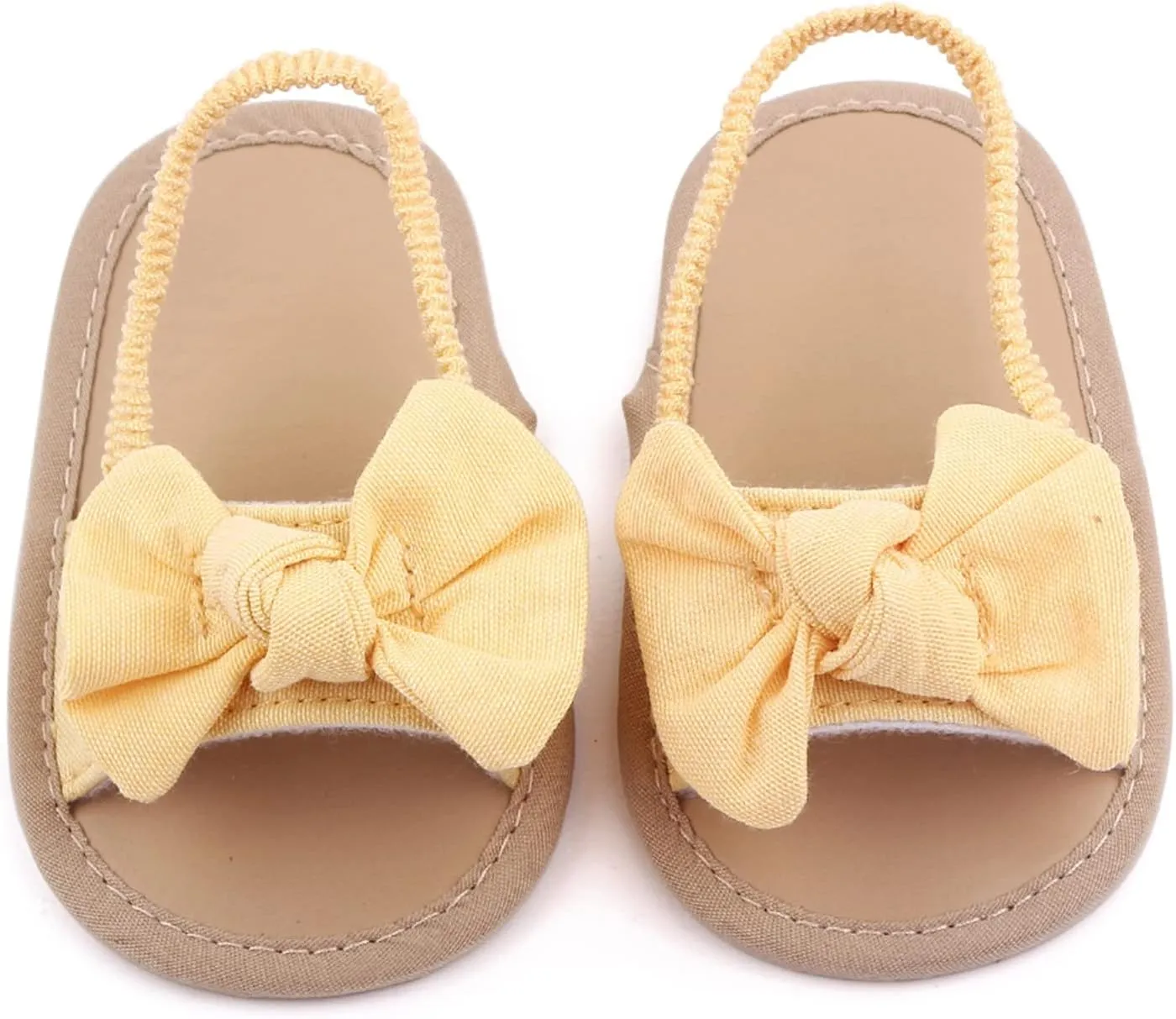 Baby Girls Butterfly Rome Sandals Summer Shoes Infant First Walking Slipper Shoes Non-Slip Beach Sandals