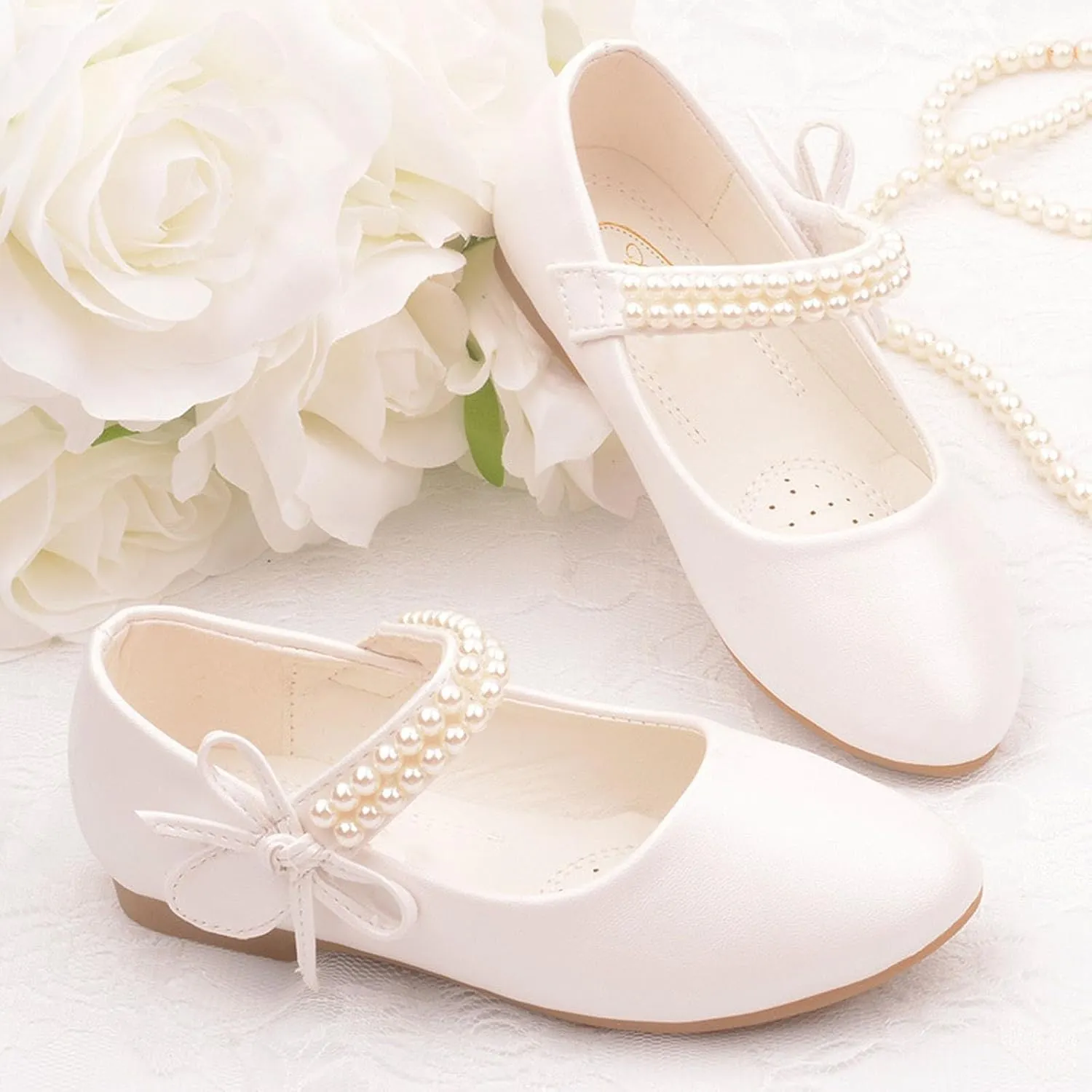 Baby Girls Princess Sandals Toddler Summer Soft Sole Casual Solid Color Flats Low Heels Closed Toe Non Slip Shoes