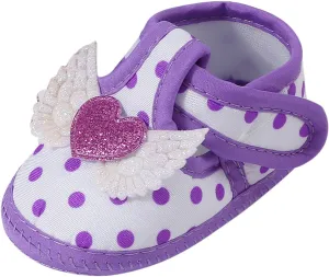 Baby Girls Sandals Cute Heart Non-slip Breathable Shoes for Infant Summer Soft Sole Breathable Mesh Walking Shoes