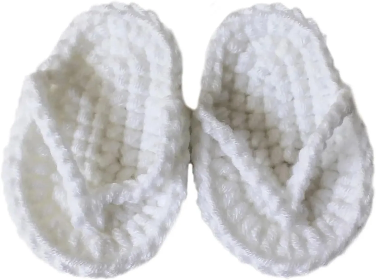 Baby Infant Handmade Crochet Flip Flops Sandals Toddler Girls Soft Flat Indoor Wide Shoes Lightweight Knit Soft Shoes