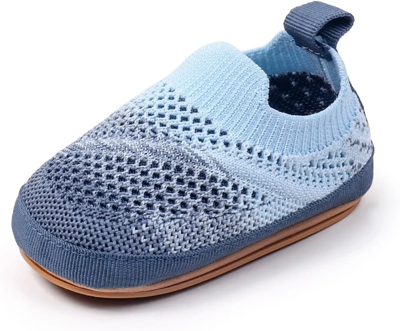 Baby Infant Knit Hollow Sandals Sole Rubber Non Slip Ankle Shoes Toddler Newborn Breathable Soft Sock Shoes Sandals