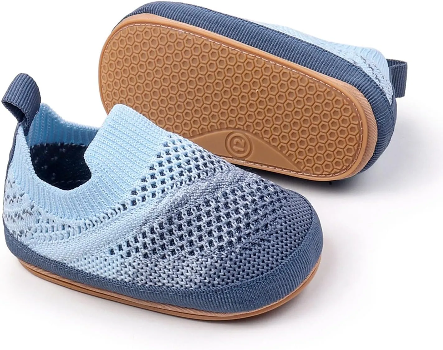 Baby Infant Knit Hollow Sandals Sole Rubber Non Slip Ankle Shoes Toddler Newborn Breathable Soft Sock Shoes Sandals