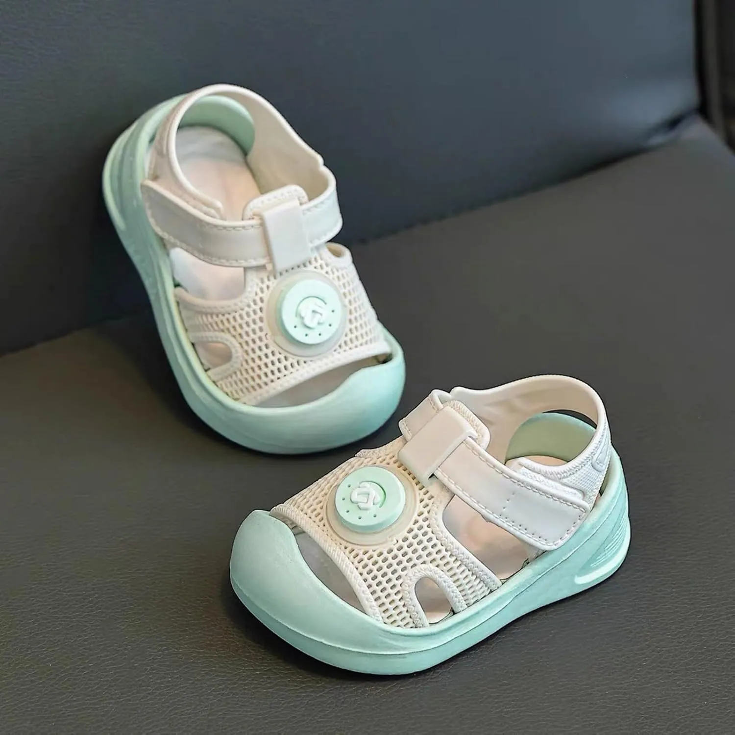Baby Infant Summer Casual Sandals Toddler Newborn Open Toe Flatt Childen Kids Loo Heels Mesh Breathable Soft Sole Shoes