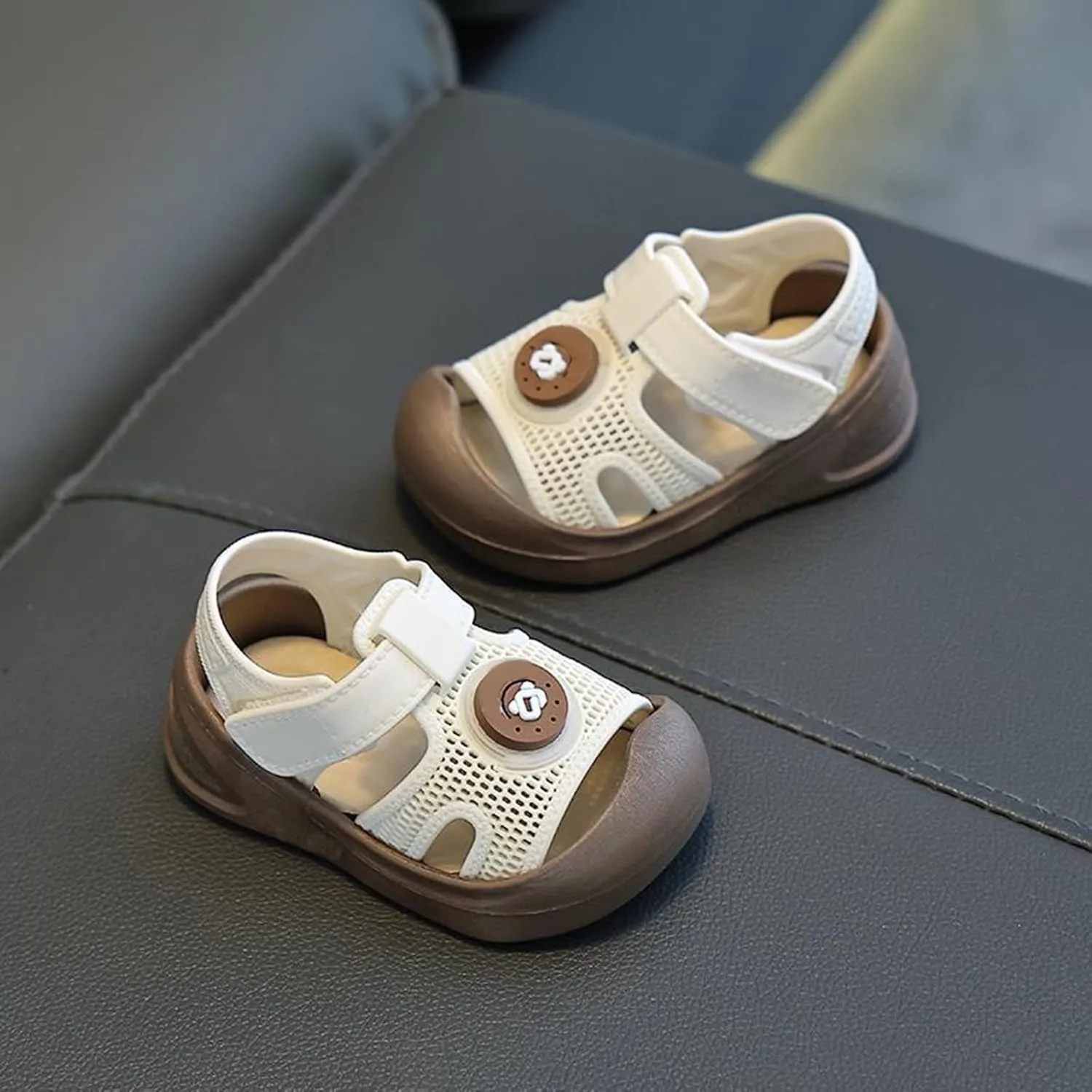 Baby Infant Summer Casual Sandals Toddler Newborn Open Toe Flatt Childen Kids Loo Heels Mesh Breathable Soft Sole Shoes