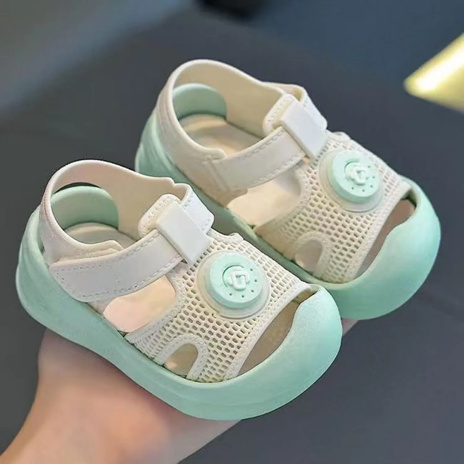 Baby Infant Summer Casual Sandals Toddler Newborn Open Toe Flatt Childen Kids Loo Heels Mesh Breathable Soft Sole Shoes