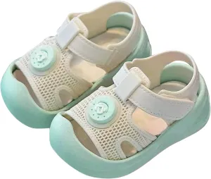 Baby Infant Summer Casual Sandals Toddler Newborn Open Toe Flatt Childen Kids Loo Heels Mesh Breathable Soft Sole Shoes