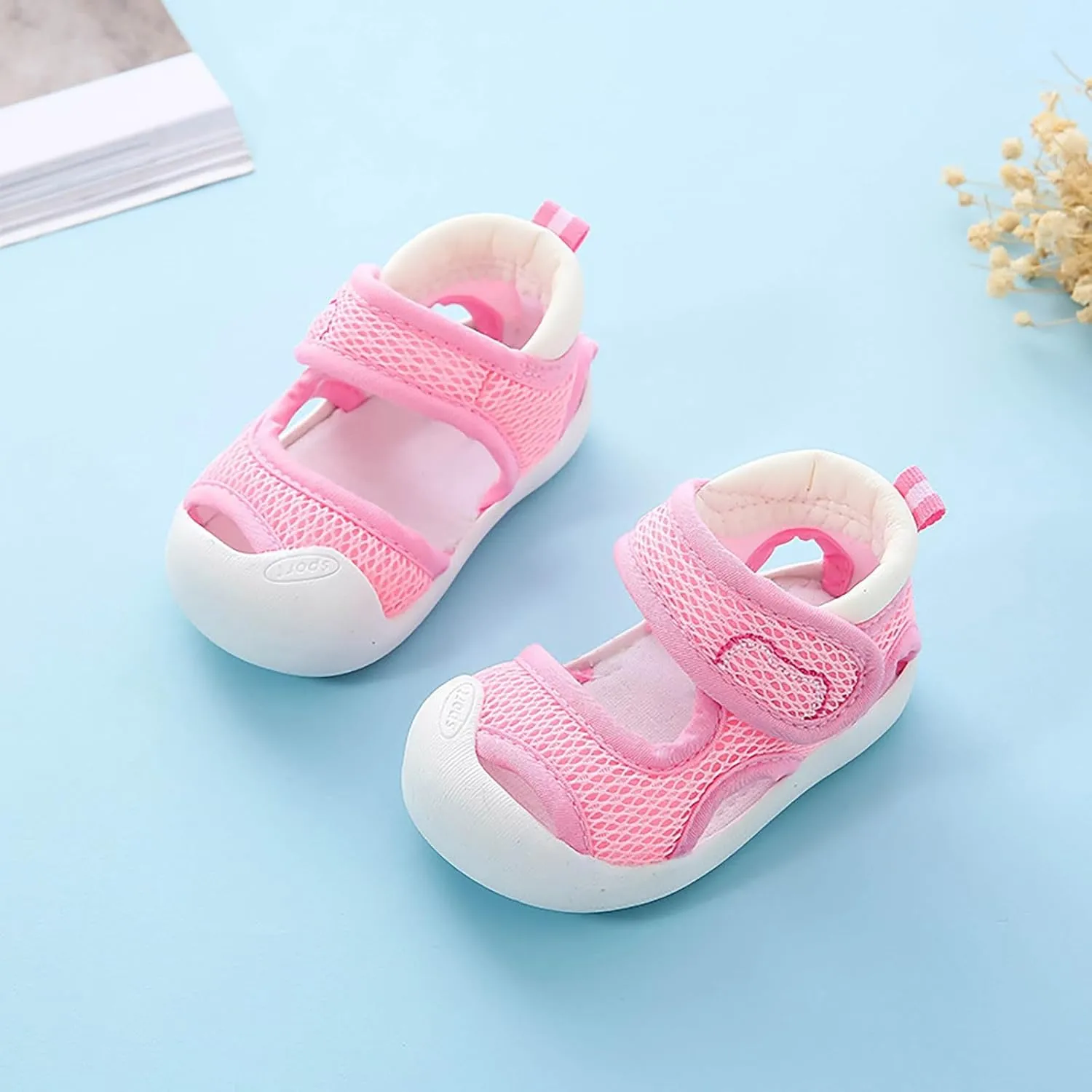 Baby Kids Princess Dress Baby Walking Shoes for Men and Women Anti Kick Breathable Wear Infant Leather Soft Closed Toe