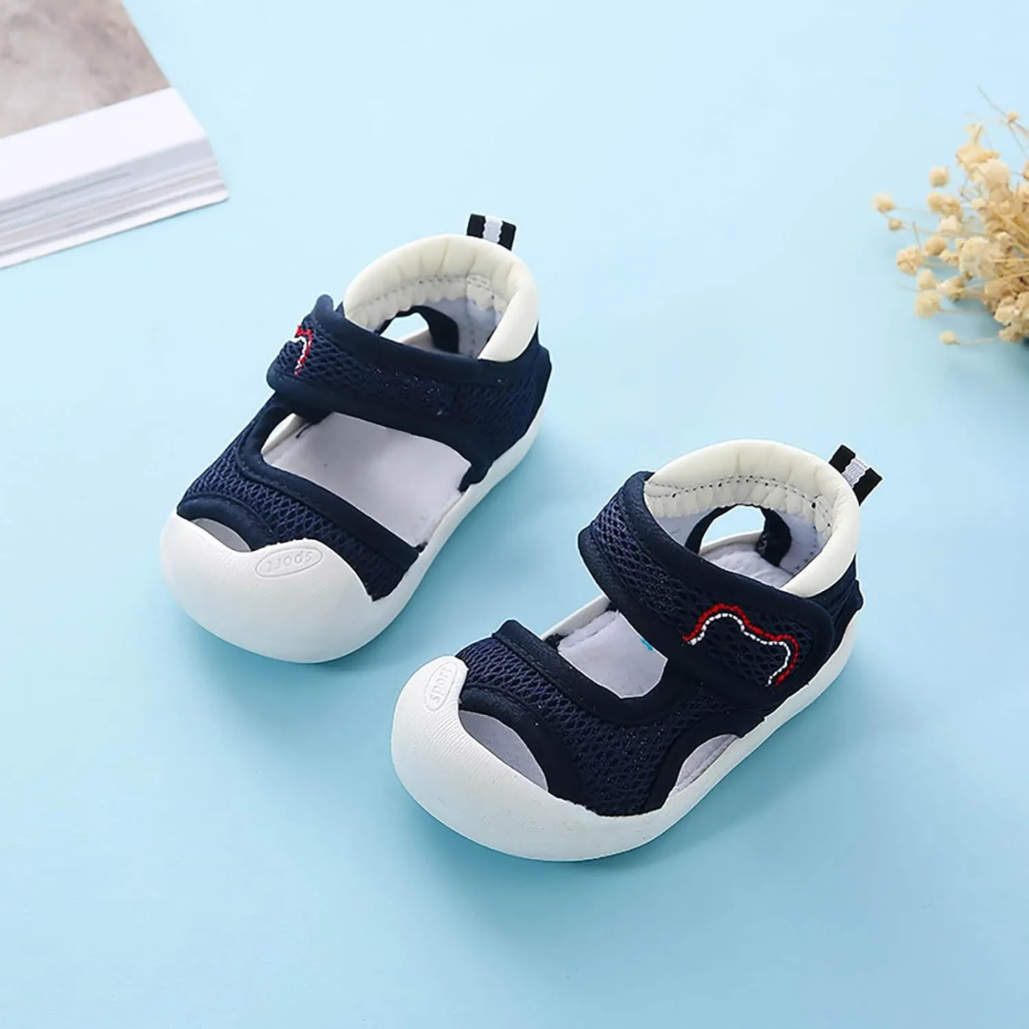 Baby Kids Princess Dress Baby Walking Shoes for Men and Women Anti Kick Breathable Wear Infant Leather Soft Closed Toe