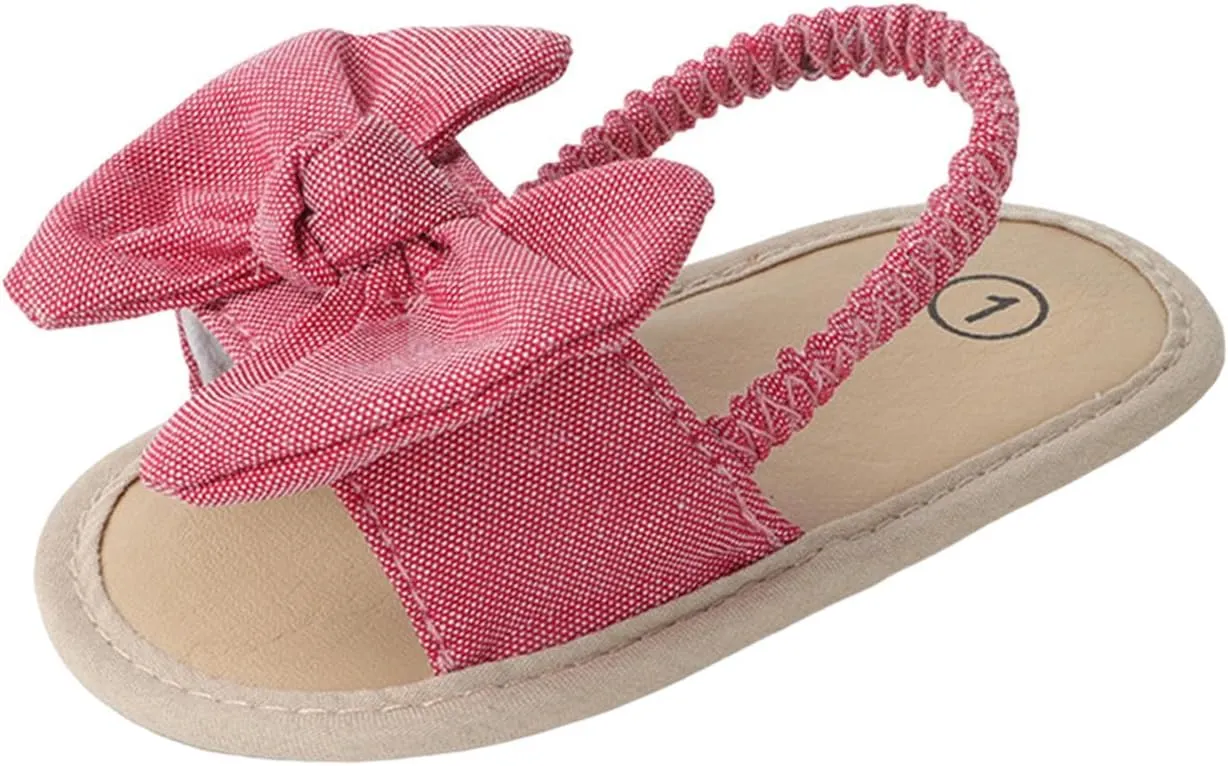 Baby Sandals, for 0-1 Years, Soft Sole Non-Slip Prewalker Casual Flat Sandals for Newborn
