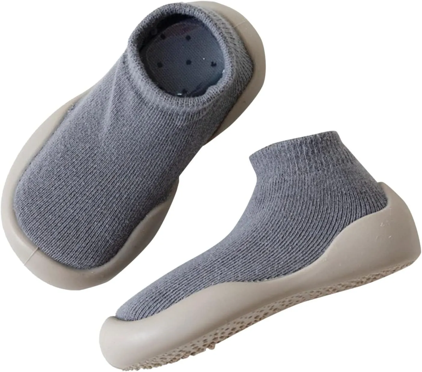Baby Shoes Boys Girls First Walking Shoes Toddler Non Slip Slip On Sneakers Infant Knit Sock Shoes Floor Shoes