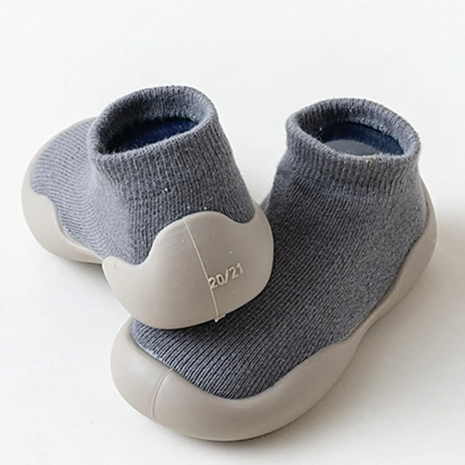 Baby Shoes Boys Girls First Walking Shoes Toddler Non Slip Slip On Sneakers Infant Knit Sock Shoes Floor Shoes