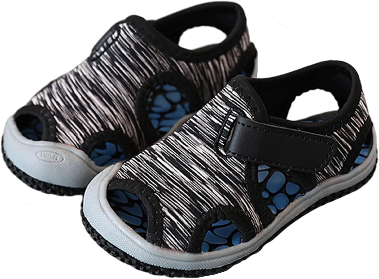 Baby Shoes Fashionable Casual Sandals Flat Toddler Shoes Comfortable Soft Casual Toddler Shoes Baby Boy Moccasins (Black, 9 Toddler)