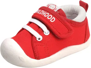 Baby Shoes Infant Boy Girl First Walker Shoes Toddler Walking Shoes Lightweight Non-Slip Slip-On Sneakers Breathable