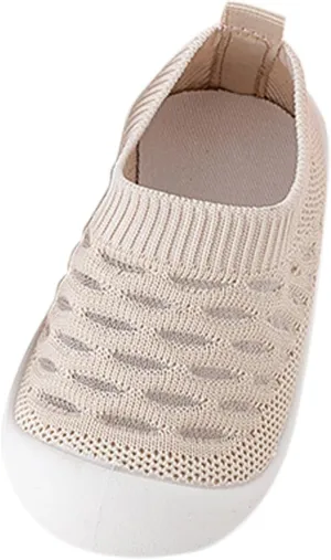 Baby Sneakers Girls Boys Lightweight Mesh Socks Shoes First Walking Shoes Toddler Soft Sole Non Slip Shoes