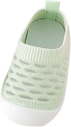Baby Sneakers Girls Boys Lightweight Mesh Socks Shoes First Walking Shoes Toddler Soft Sole Non Slip Shoes