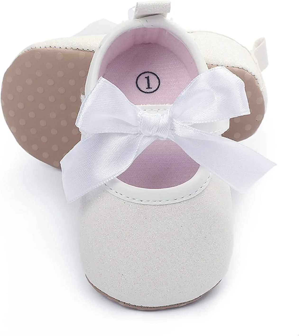 Baby Sneakers Girls Boys Toddler Kids Infant Girls Soild Colour Bowknot Princress Shoes Soft Sole Non-SIip Tennis
