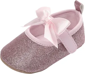 Baby Sneakers Girls Boys Toddler Kids Infant Girls Soild Colour Bowknot Princress Shoes Soft Sole Non-SIip Tennis
