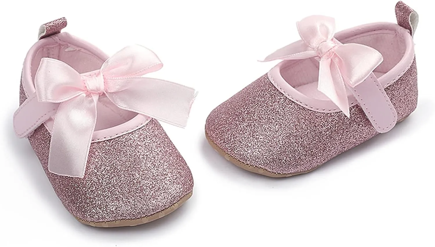 Baby Sneakers Girls Boys Toddler Kids Infant Girls Soild Colour Bowknot Princress Shoes Soft Sole Non-SIip Tennis