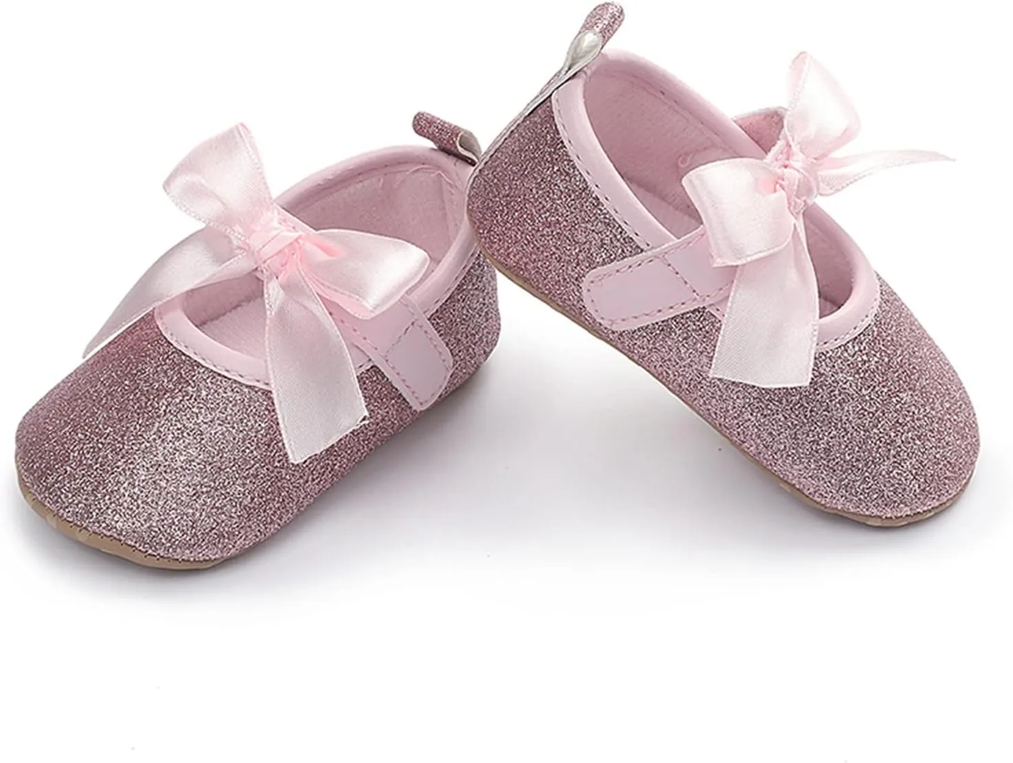 Baby Sneakers Girls Boys Toddler Kids Infant Girls Soild Colour Bowknot Princress Shoes Soft Sole Non-SIip Tennis