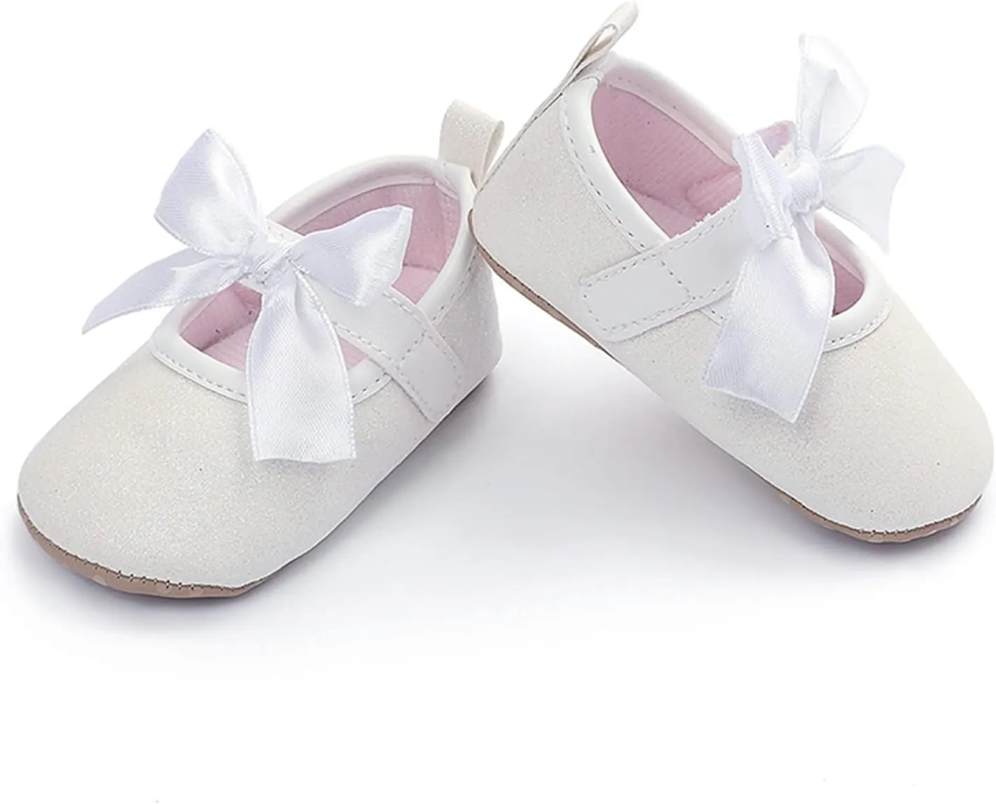 Baby Sneakers Girls Boys Toddler Kids Infant Girls Soild Colour Bowknot Princress Shoes Soft Sole Non-SIip Tennis