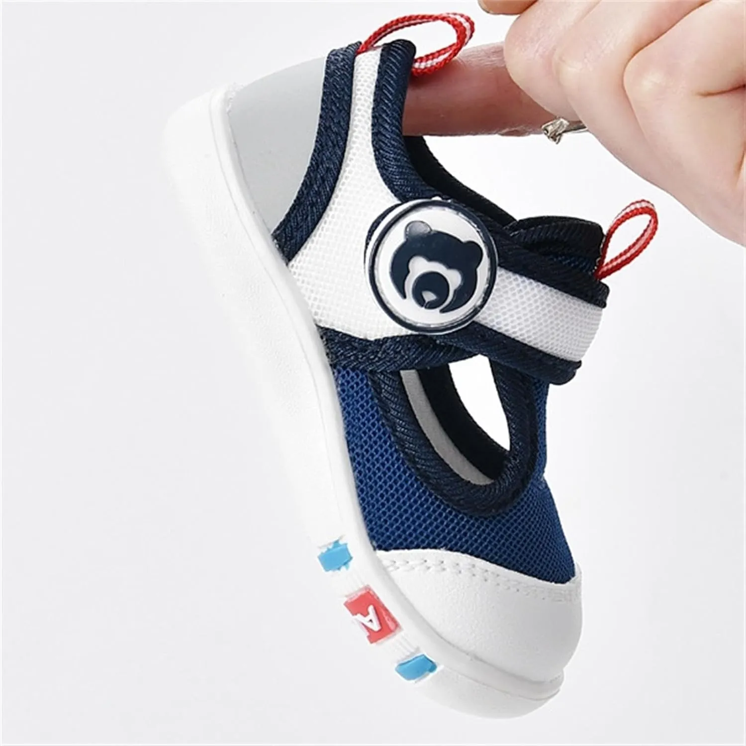Baby Sneakers Toddler Girls Boys Lightweight Breathable Non-Slip Mesh First Walking Flat Shoes Slippers for Kids