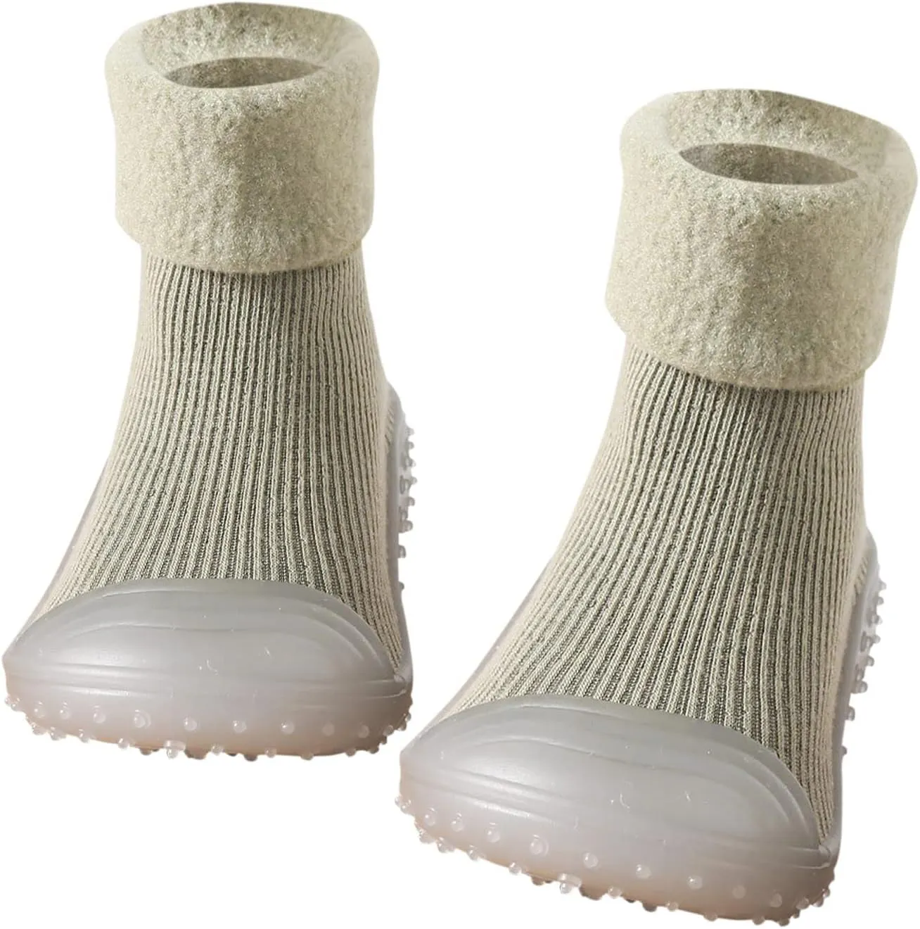 Baby Socks Shoes Soft Soles Spring And Winter Walking Early Education Baby Snow Shoes Socks Solid Baby Girl Booties