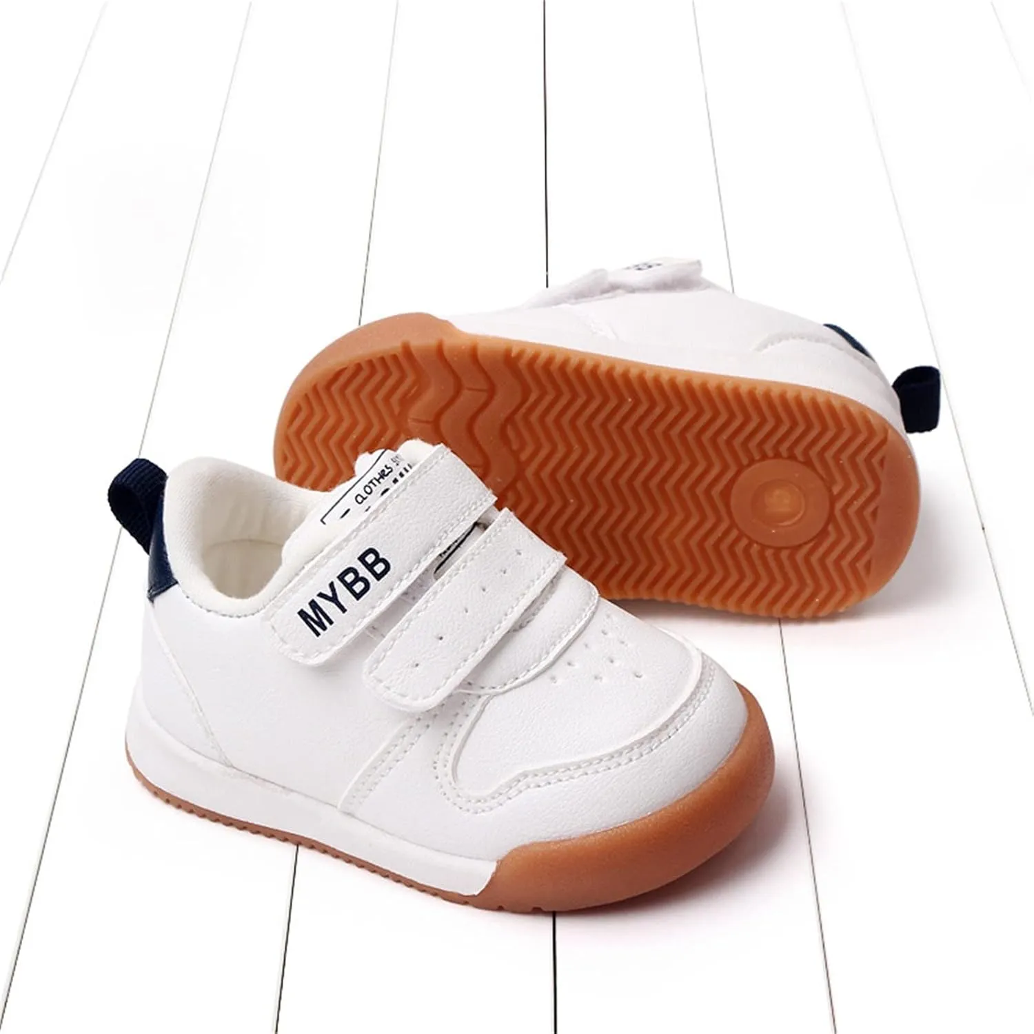 Baby Tennis Athletic Unisex Sneakers Infant Low Top Ankle Pu Leather Soft Rubber Sole Crib First Waler Shoes