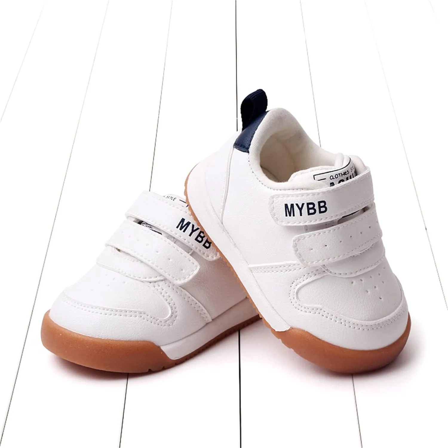 Baby Tennis Athletic Unisex Sneakers Infant Low Top Ankle Pu Leather Soft Rubber Sole Crib First Waler Shoes