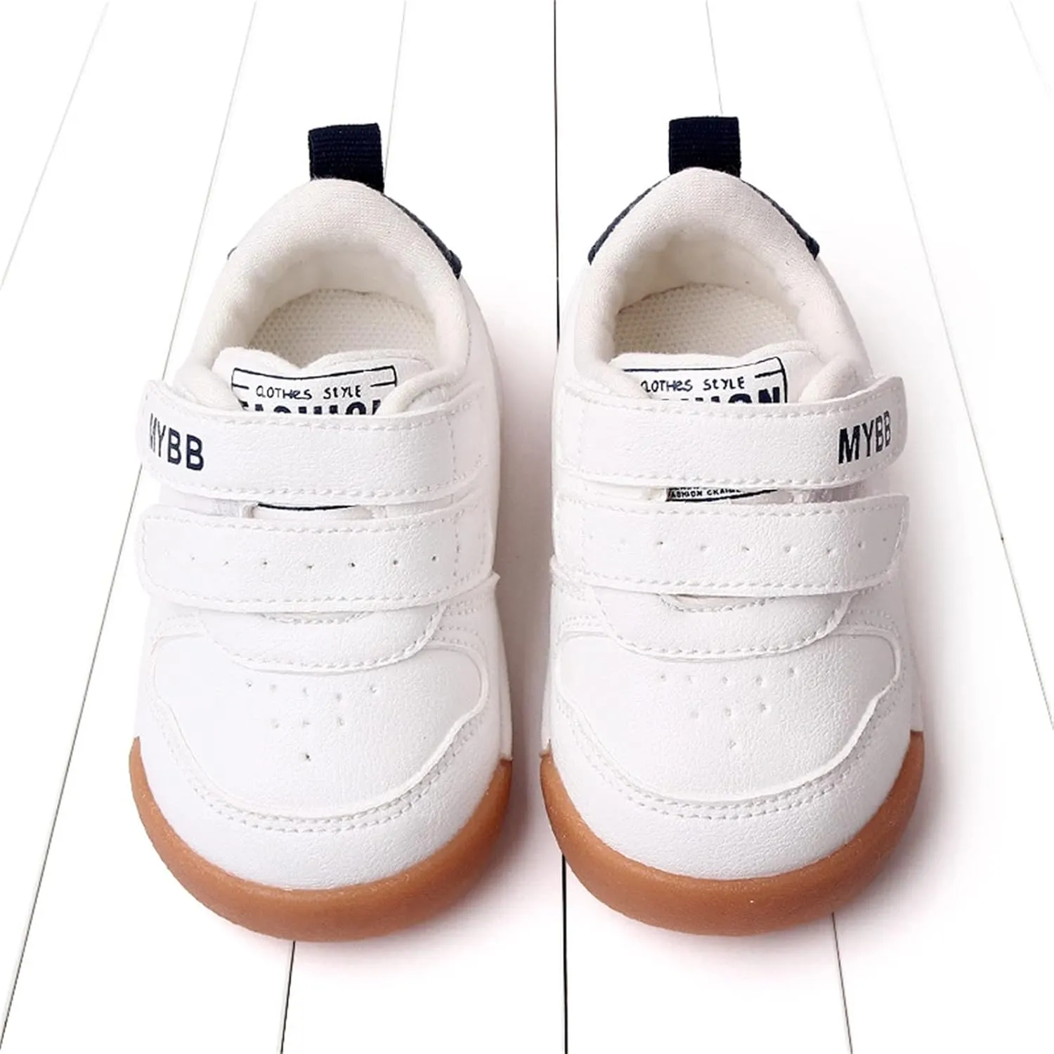 Baby Tennis Athletic Unisex Sneakers Infant Low Top Ankle Pu Leather Soft Rubber Sole Crib First Waler Shoes