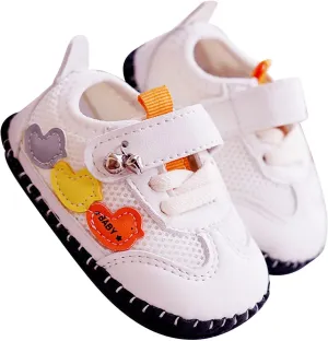 Baby Toddler Sandals Infant Girls Boys Shoes Mesh Outdoor First Walkers Soft Sole Flat Shoes Summer Crib (WH1, 6 Infant)