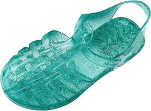 Baby Toddler Slip On Shoes Kids Boys Girls Cute Sandals Fruit Jelly Hollow Out Non-slip Soft Sole Beach Sandal Shoe L-461 Green 8
