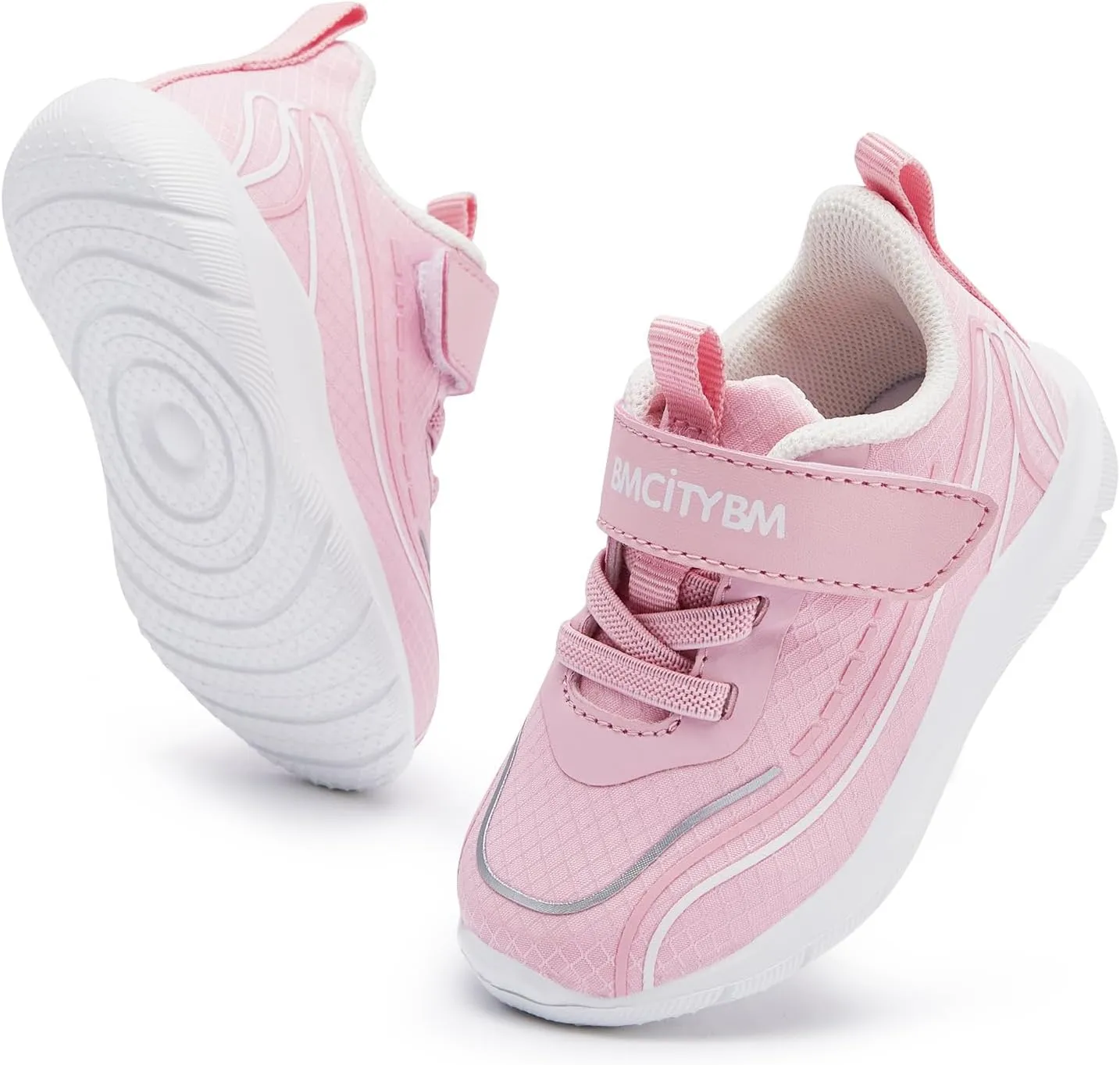 BMCiTYBM Toddler Shoes Boys Girls Walking Sneakers Running Athletic Sports Tennis Shoes