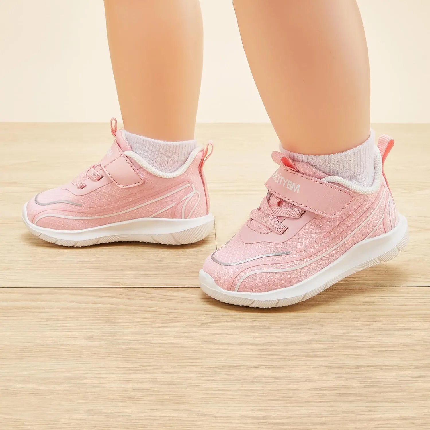 BMCiTYBM Toddler Shoes Boys Girls Walking Sneakers Running Athletic Sports Tennis Shoes