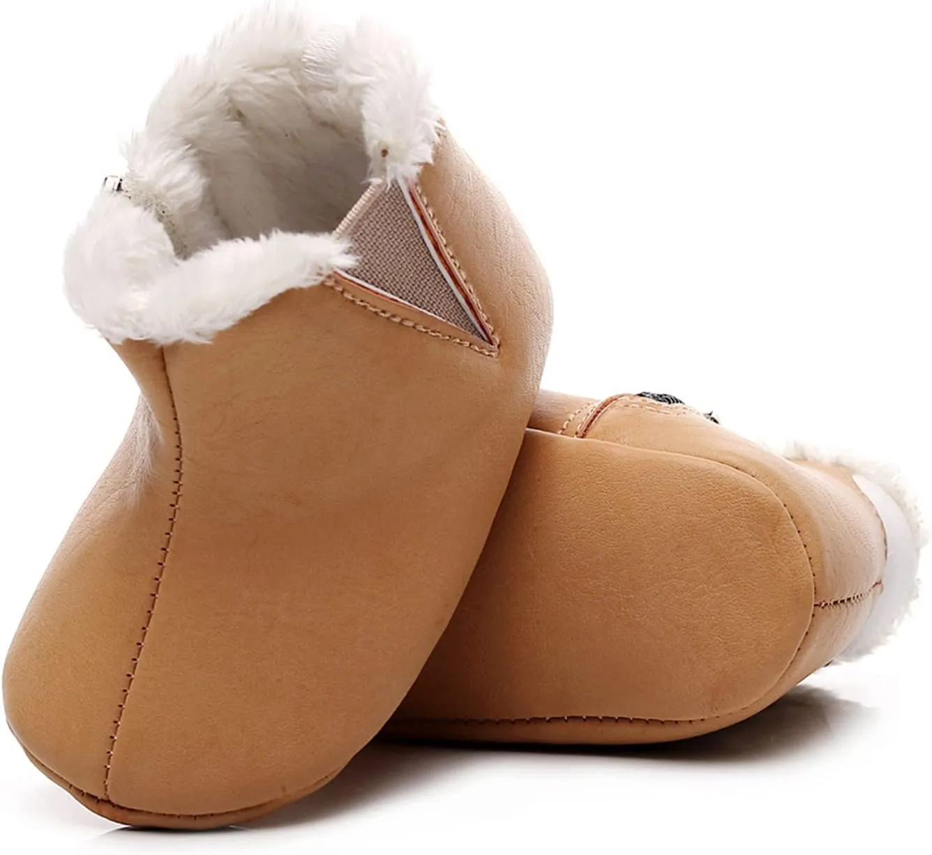 Boots Baby Oil Cotton Warm Soft Infant Girls Plush Snow Bowknot Boots Baby First Walkers Shoes Baby Shoes Soft Sole Boots Baby Boy