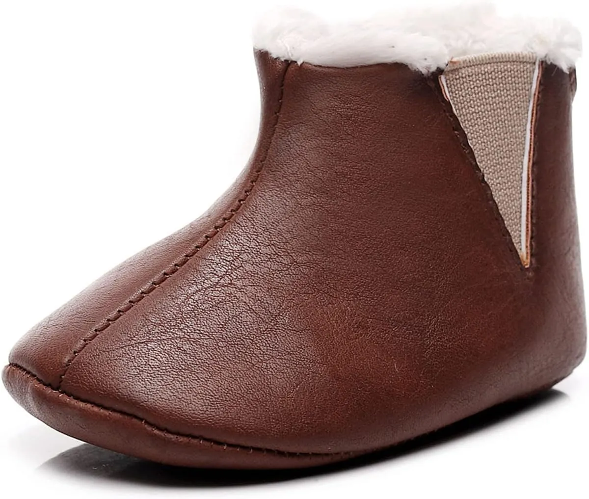 Boots Baby Oil Cotton Warm Soft Infant Girls Plush Snow Bowknot Boots Baby First Walkers Shoes Baby Shoes Soft Sole Boots Baby Boy