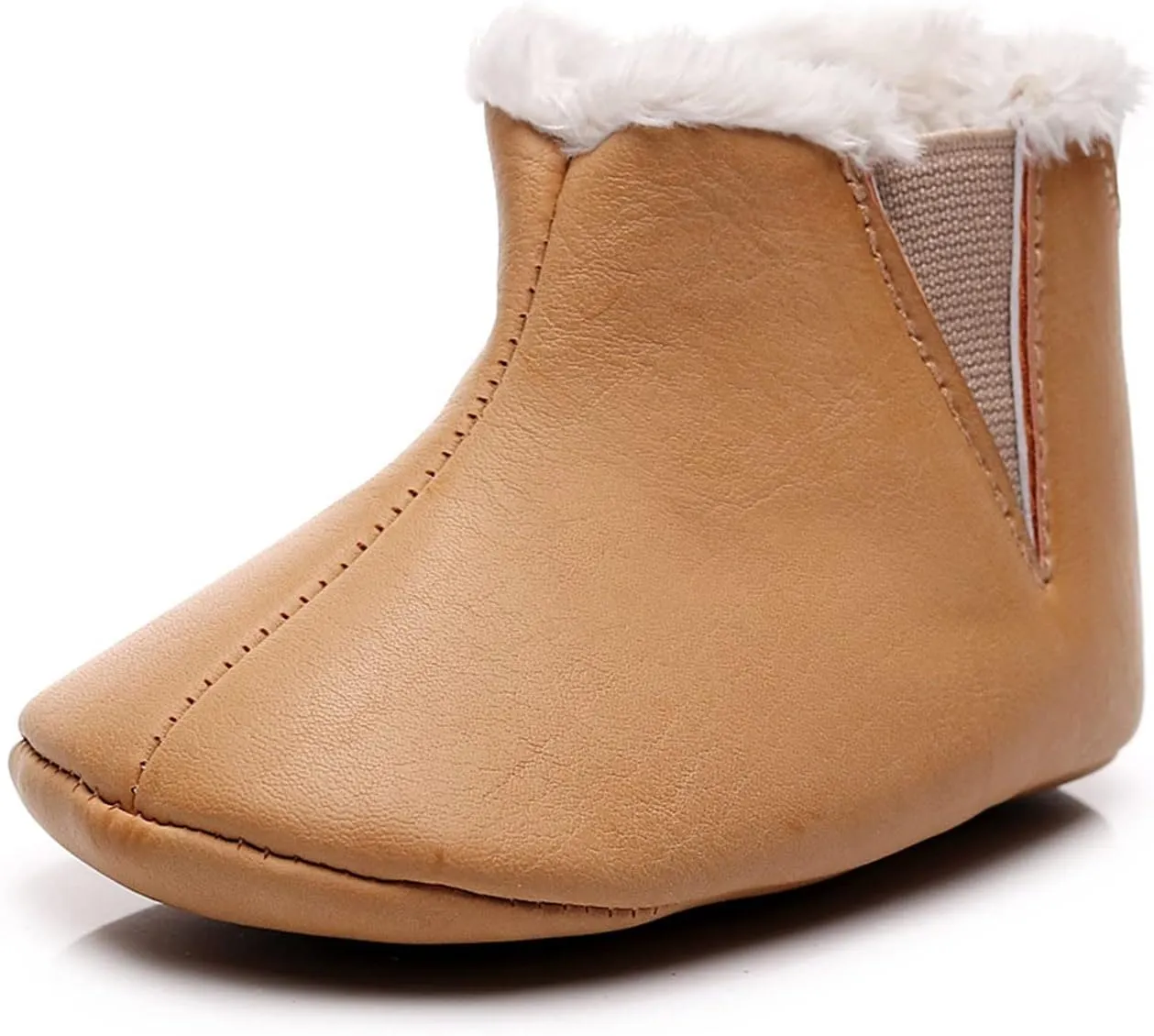Boots Baby Oil Cotton Warm Soft Infant Girls Plush Snow Bowknot Boots Baby First Walkers Shoes Baby Shoes Soft Sole Boots Baby Boy