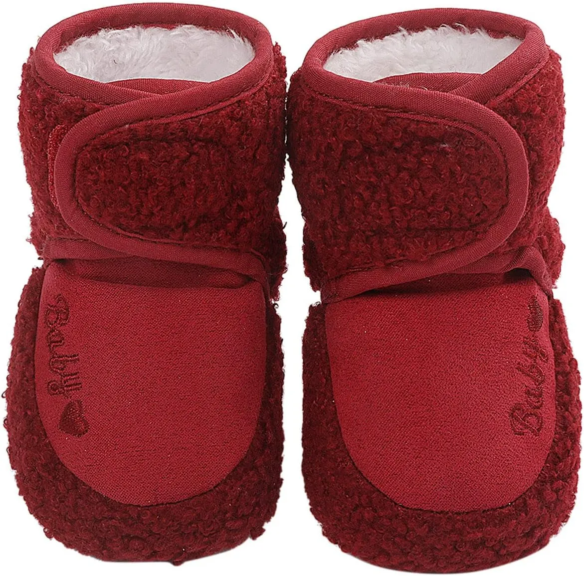 Boys Shoes Plush Girls Walkers Cotton Shoes Baby Snow Infant First Soft Boots Warm Boys Baby Shoes Toddler Suede Boots