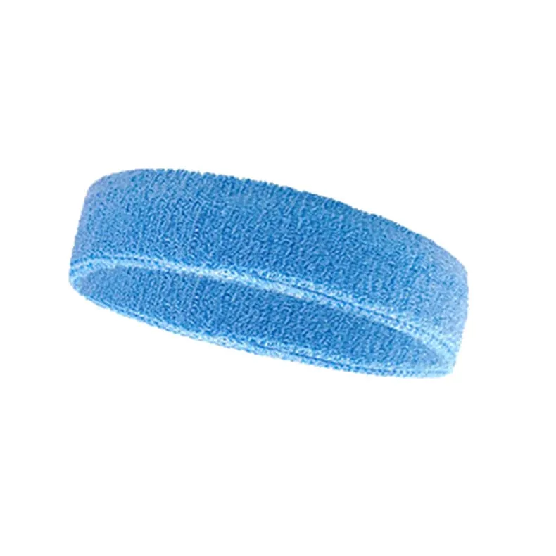 Breathable Sports Headband - Sweat Absorbent & Stylish