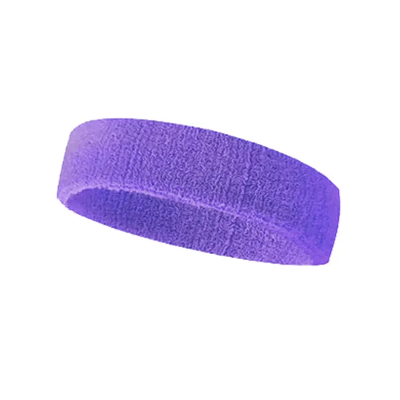 Breathable Sports Headband - Sweat Absorbent & Stylish