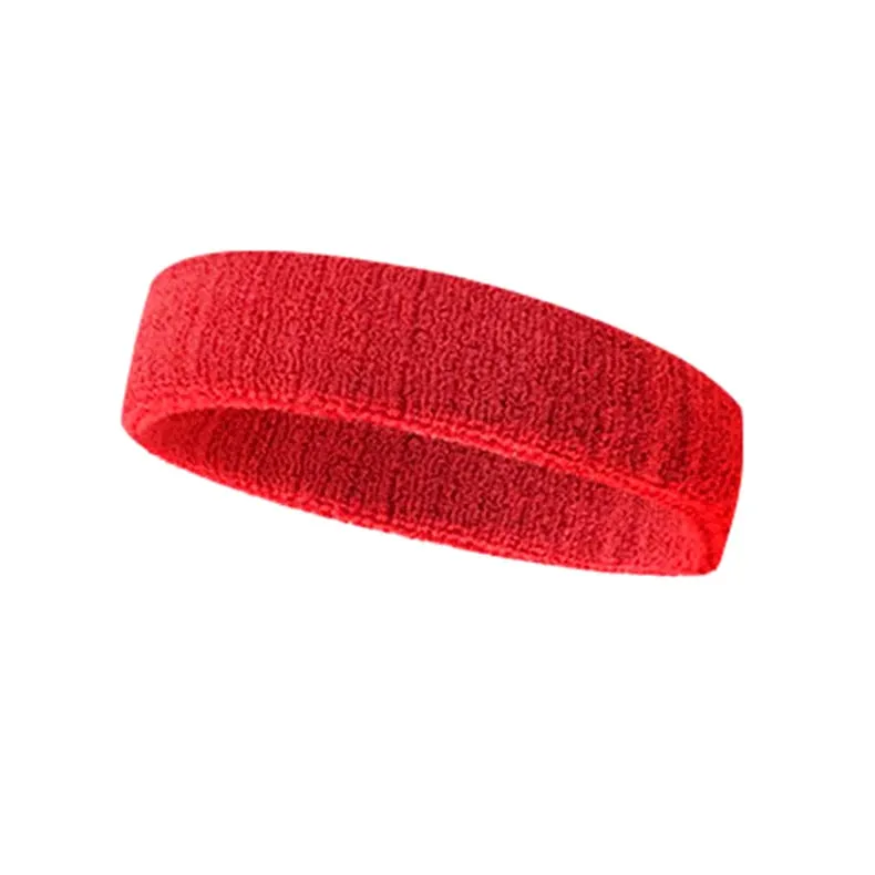 Breathable Sports Headband - Sweat Absorbent & Stylish