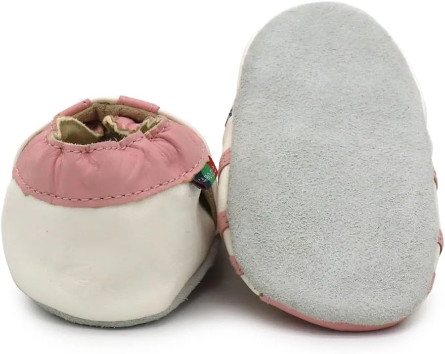 Carozoo 18 Designs Soft Sole Leather shoes baby socks Slippers indoor Prewalkers up to 4 Yrs